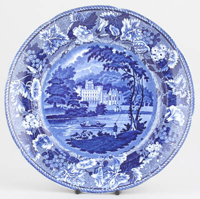 Plate Taymouth Castle Perthshire c1825